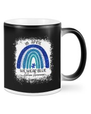 In April We Wear Blue For Autism Awareness Mugs tile