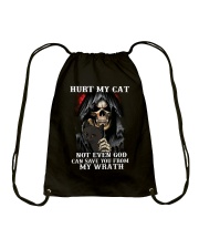 Hurt My Cat Drawstring Bag tile