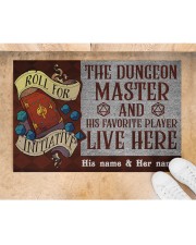 The dungeons master Doormat 22.5" x 15" aos-doormat-22-5x15-lifestyle-front-05