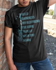 Hello Darkness Classic T-Shirt apparel-classic-tshirt-lifestyle-27