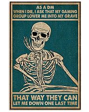 Let me down 11x17 Poster front