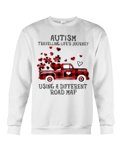 Different Road Map Crewneck Sweatshirt tile