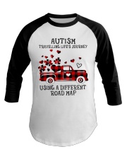 Different Road Map Baseball Tee tile