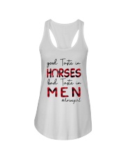 Good Taste In Horse Ladies Flowy Tank tile