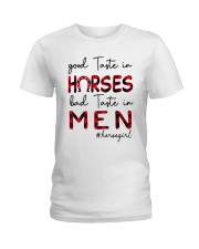Good Taste In Horse Ladies T-Shirt tile