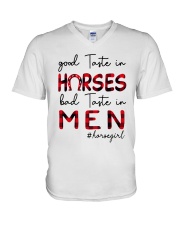 Good Taste In Horse V-Neck T-Shirt tile