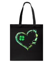 Shamrock Heart Patrick's Day Tote Bag tile