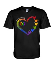 Neurodiversity V-Neck T-Shirt tile