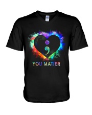 You Matter V-Neck T-Shirt tile