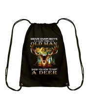 Move Over Boys Drawstring Bag tile