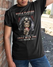 Hello Players My Old Friends Classic T-Shirt apparel-classic-tshirt-lifestyle-27