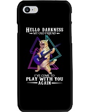 Hello Darkness My Old Friend Phone Case tile