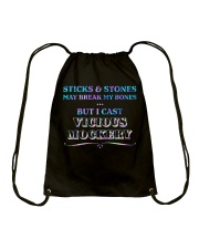 Sticks and Stones Drawstring Bag tile