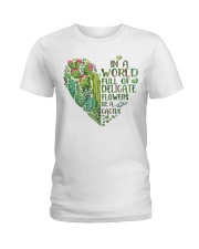 Be A Cactus Ladies T-Shirt tile