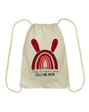 My Au-some Peep Calls Me Mom Easter Day Drawstring Bag tile