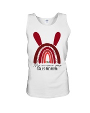 My Au-some Peep Calls Me Mom Easter Day Unisex Tank tile