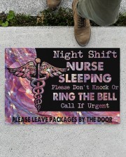 A Night Shift Nurse Doormat 22.5" x 15" aos-doormat-22-5x15-lifestyle-front-01