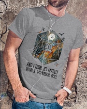 What a wonderful roll Classic T-Shirt lifestyle-mens-crewneck-front-4