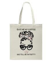 Give Me My Coffee Tote Bag tile