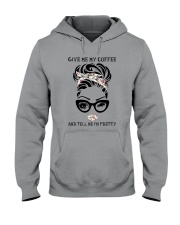 Give Me My Coffee Hooded Sweatshirt tile