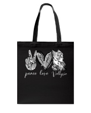 Peace Love Valkyrie Tote Bag tile