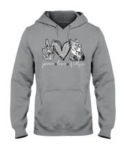 Peace Love Valkyrie Hooded Sweatshirt tile