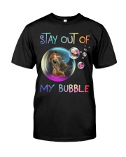 Stay Out Of My Bubble Valentine Classic T-Shirt front