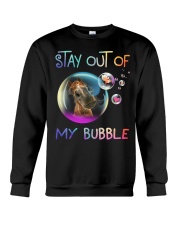 Stay Out Of My Bubble Valentine Crewneck Sweatshirt tile
