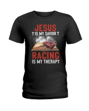 Jesus Are My Savior Ladies T-Shirt tile