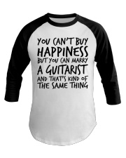 You Can't Buy Happiness Baseball Tee tile