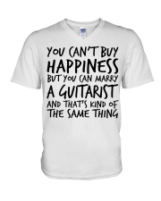 You Can't Buy Happiness V-Neck T-Shirt tile