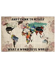 What A Wonderful World 17x11 Poster front