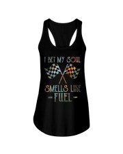 I Bet My Soul Ladies Flowy Tank tile