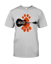 Guitar And Paw Classic T-Shirt front