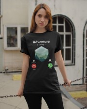 Adventure is calling Classic T-Shirt apparel-classic-tshirt-lifestyle-19