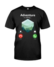 Adventure is calling Classic T-Shirt front