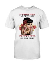 F-bomb Mom Classic T-Shirt front