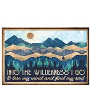 Into The Wilderness 17x11 Poster front