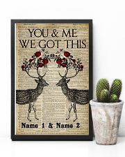 You And Me We Got This 11x17 Poster lifestyle-poster-8
