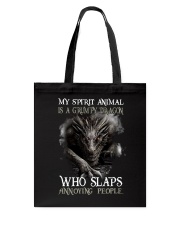 My Spirit Animal Is A Grumpy Dragon Tote Bag tile