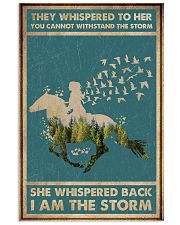 They whispered to her 11x17 Poster front
