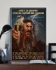 Here's to cheating 11x17 Poster lifestyle-poster-2