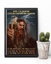 Here's to cheating 11x17 Poster lifestyle-poster-8