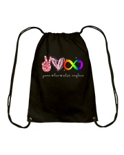 Autism acceptance Drawstring Bag tile