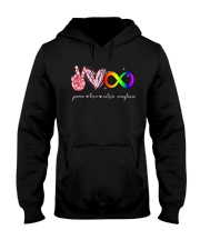Autism acceptance Hooded Sweatshirt tile