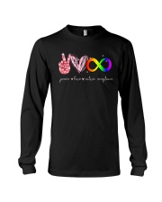 Autism acceptance Long Sleeve Tee tile