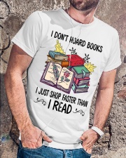 I Don't Hoard Books Classic T-Shirt lifestyle-mens-crewneck-front-4