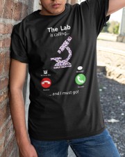 The Lab Is Calling Classic T-Shirt apparel-classic-tshirt-lifestyle-27