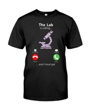 The Lab Is Calling Classic T-Shirt front