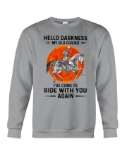 Hello Darkness My Old Friend Crewneck Sweatshirt tile